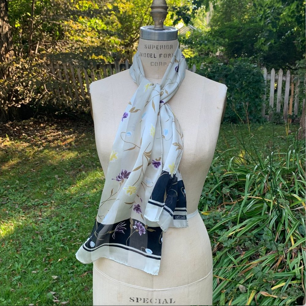 💗 HOST PICK 💗     NWOT Part Two Silk Scarf